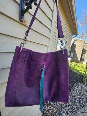 Rough & Tumble Custom Small Coyote Rustic Eggplant w/ Tourmaline